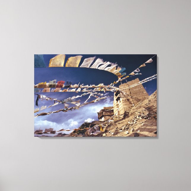 Lienzo Asia, India, Ladakh, Leh. Conocido como poco (Anverso)