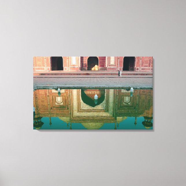 Lienzo Asia, India, Uttar Pradesh, Agra. En el (Anverso)