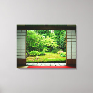 Lienzo Asia, Japón, Kyoto. Jardín Zen 2