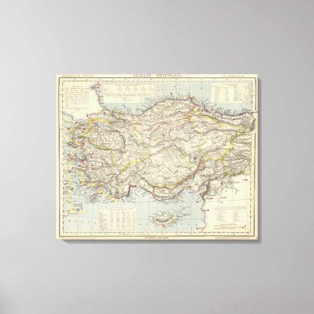 Lienzo Asia menor (Anverso)