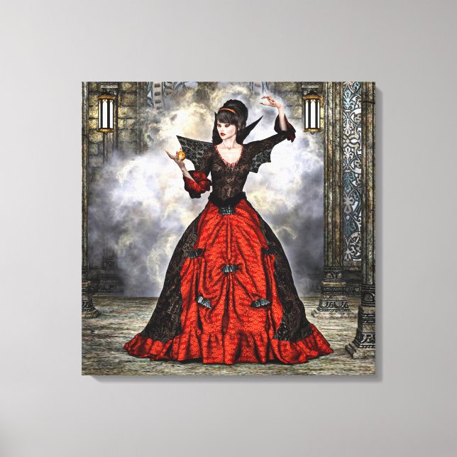 Lienzo Asistente para mujeres (Anverso)