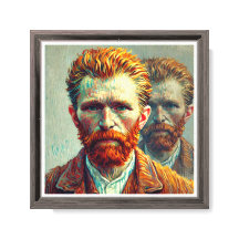 Asombrosa cara de Van Gogh