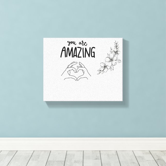 Lienzo asombroso (Insitu (piso de madera))