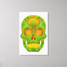 Lienzo Aspen Leaf Skull 10