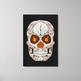 Lienzo Aspen Leaf Skull 11