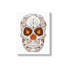Aspen Leaf Skull 11