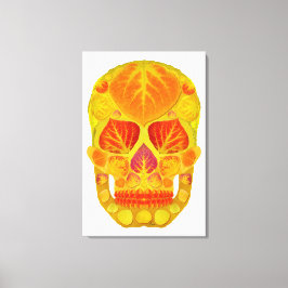 Lienzo Aspen Leaf Skull 13
