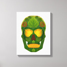 Lienzo Aspen Leaf Skull 9
