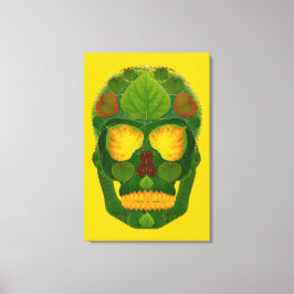 Lienzo Aspen Leaf Skull 9