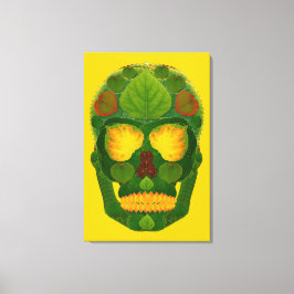 Lienzo Aspen Leaf Skull 9