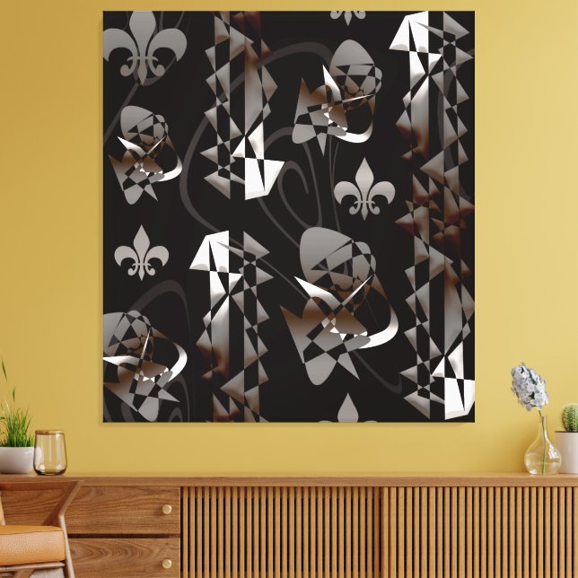 Lienzo Assault on the Medieval Castle 4 (Insitu (Sala de estar))