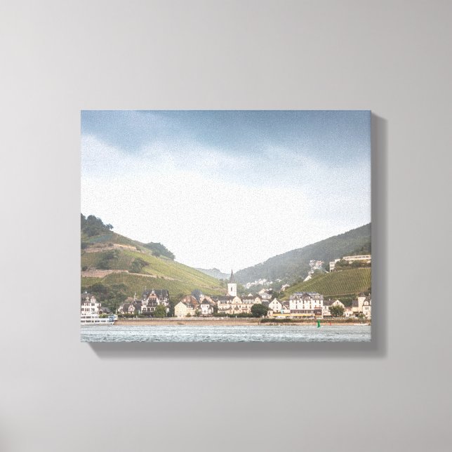 Lienzo Assmannshausen am Rhein (Anverso)