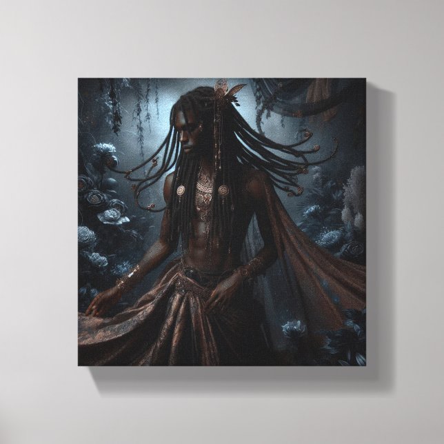 Lienzo Astraekon El Cartógrafo Celestial (Anverso)