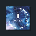 Lienzo Astrología acuarela - Gemini<br><div class="desc">Watercolor Gemini por Grace Popp</div>