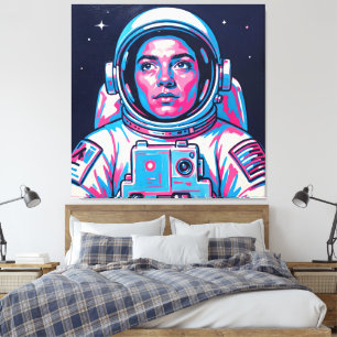 LIENZO ASTRONAUTA