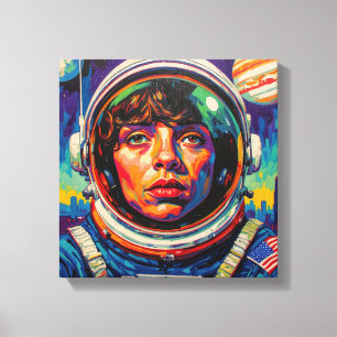 LIENZO ASTRONAUTA 11