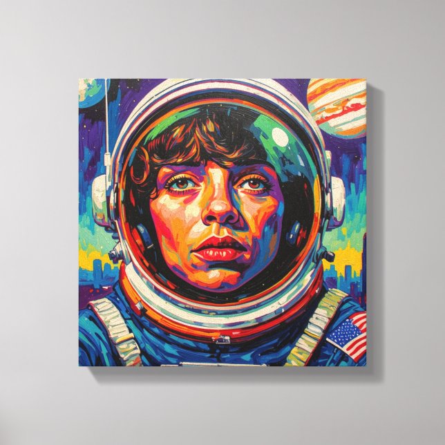 LIENZO ASTRONAUTA 11 (Anverso)