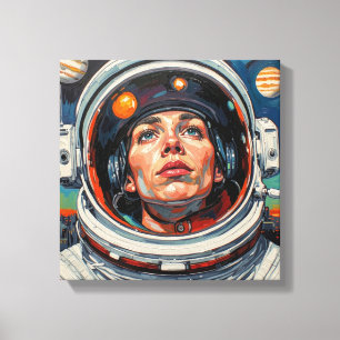 LIENZO ASTRONAUTA 13