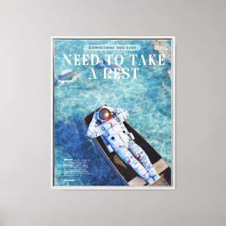 Lienzo Astronauta Chill'in Design Art