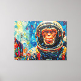 LIENZO ASTRONAUTA CHIMPANCÉ REGRESA A CASA-6