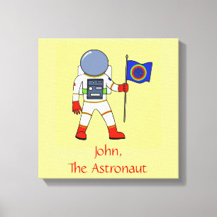 Lienzo Astronauta personalizada