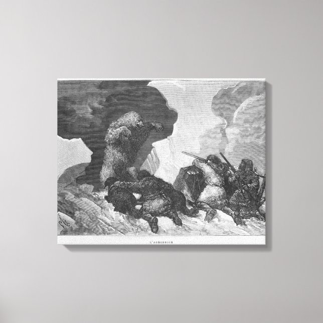 Lienzo Ataque (Anverso)