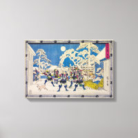 Ataque nocturno | Utagawa Hiroshige |