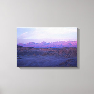 Lienzo Atardecer en el Valle de la Luna - Chile