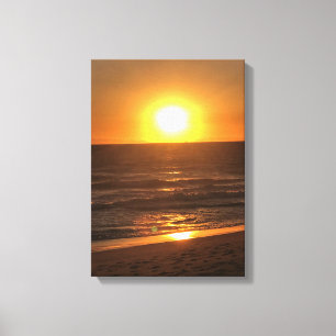 Lienzo Atardecer en Newport Beach, California