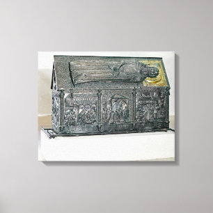 Lienzo Ataúd que contiene los restos de St. Simeon