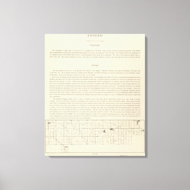 Lienzo Atlas de leyenda (Anverso)