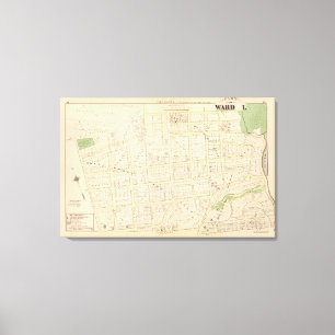 Lienzo Atlas del parque Blackstone