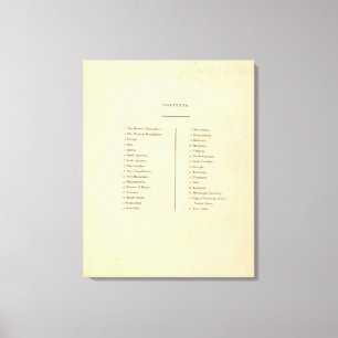 Lienzo atlas general de los Estados Unidos