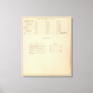 Lienzo Atlas históricos del Índice de Wisconsin