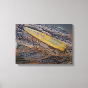 Lienzo Atractivo Pesquero Antiguo En La Pesca De Deriva