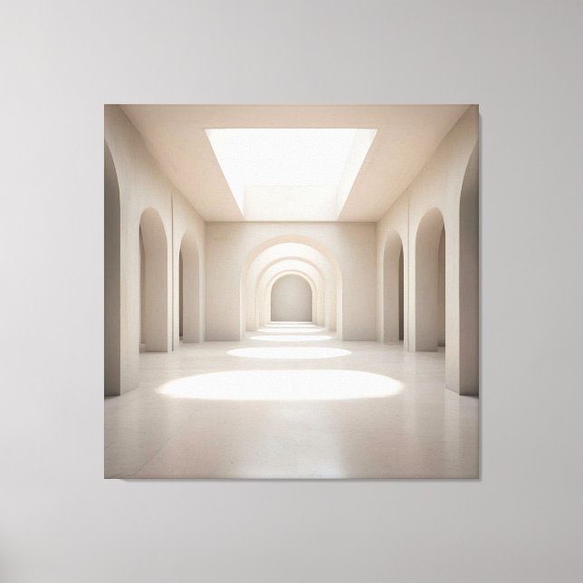 Lienzo Atrium with Skylight Opening (Anverso)