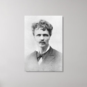 Lienzo August Strindberg, el 1 de enero de 1884