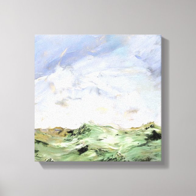 Lienzo August Strindberg pintura Stretch Canvas Print (Anverso)