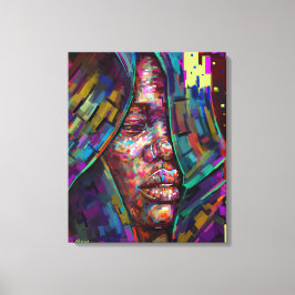 Lienzo Aumentando el miedo