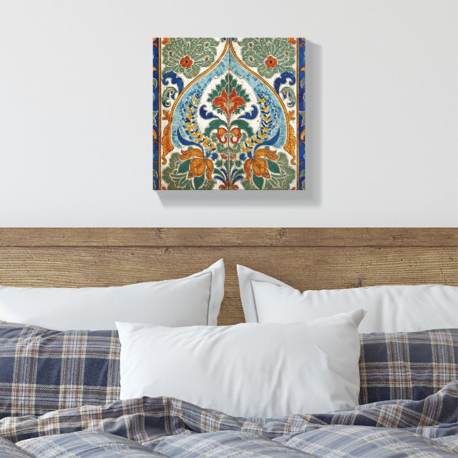 Lienzo Aura de jardín (Insitu(Dormitorio))