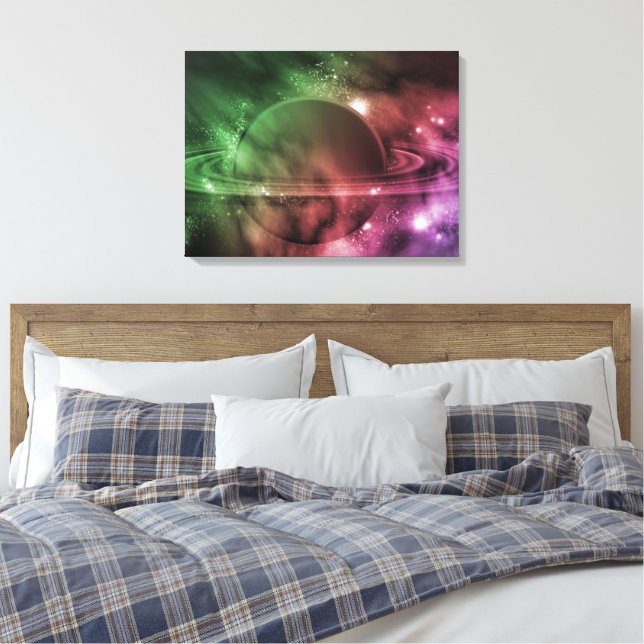 Lienzo Aura Saturn (Insitu(Dormitorio))