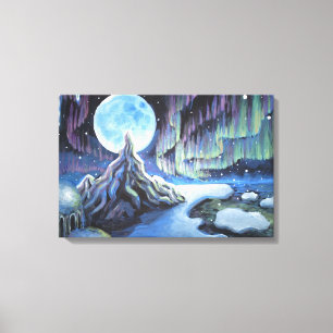 Lienzo Aurora borealis