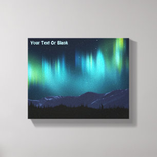 Lienzo Aurora Borealis