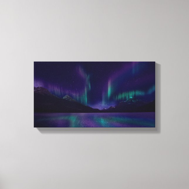 LIENZO AURORA BOREALIS CANVAS (Anverso)