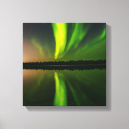 Lienzo Aurora Borealis Luces del Norte Noruega