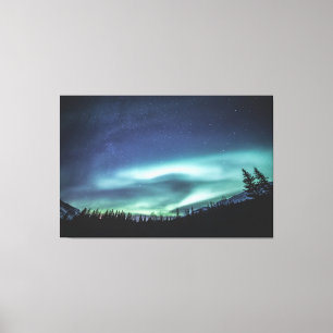 Lienzo Aurora Borealis Noruega