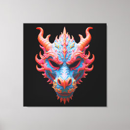Lienzo Aurora Dragon Mask