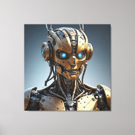 Lienzo Aurum: El Android Consciente