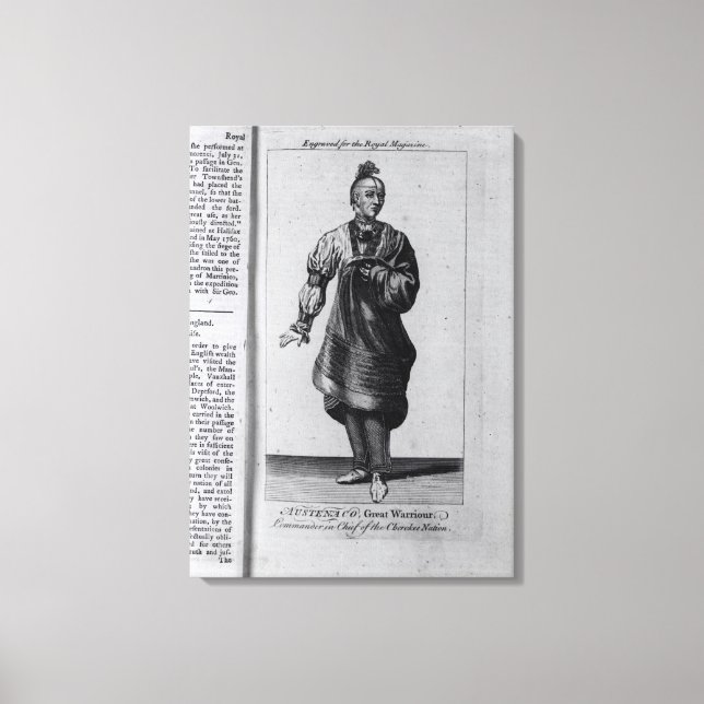 Lienzo Austenaco, Gran Guerrero (Anverso)