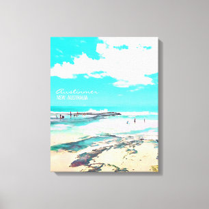 Lienzo Austinmer Beach NSW South Coast